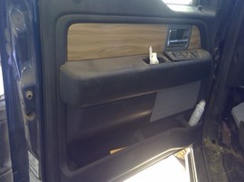 2011 FORD F-150, NAVY BLUE, LARIAT MODEL, CREW CAB, 5.0L, AT, 4WD.   F26519